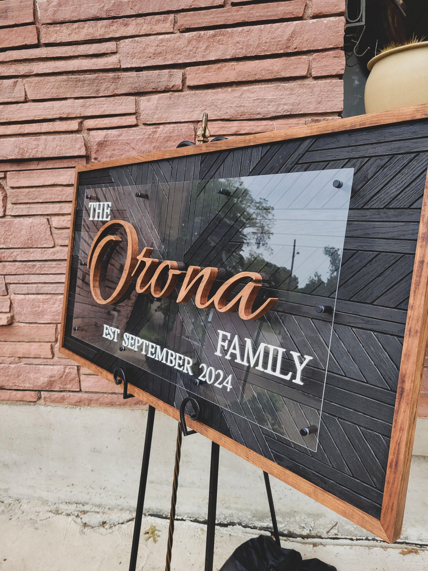 Wedding Welcome Sign | Family Name Sign