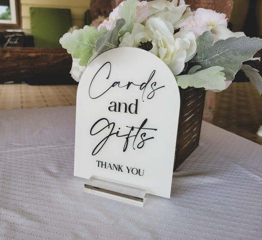 Custom Mini Wedding Signs