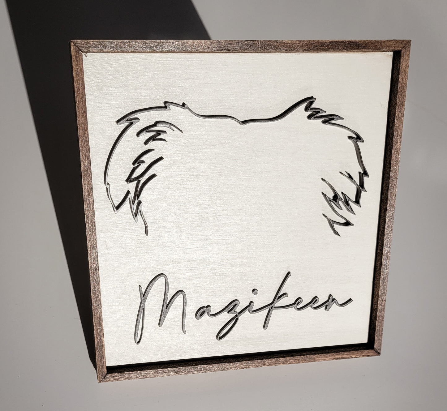 Puppy Outline Sign