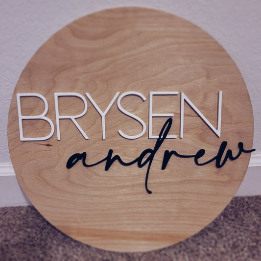 Name Sign